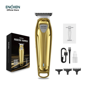 Profession elles schnur loses elektrisches Friseur haar für Herren für Clipper Trimmer Set Wasserdichte USB-Stromquelle Edelstahl für Englisch - Product Image 1