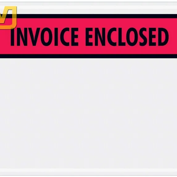 Self-adhesive Packing List Envelope for Invoices