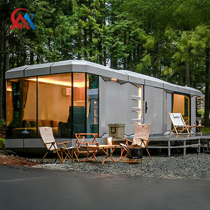 <span class=keywords><strong>Maison</strong></span> préfabriquée capsule spatiale au design moderne avec cuisine, <span class=keywords><strong>maison</strong></span> capsule spatiale en acier à vendre - Product Image 1