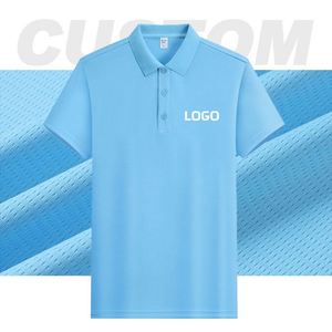 เสื้อโปโลคุณภาพสูงแบบสั่งทำพิเศษ เสื้อโปโลธุรกิจผ้าโพลีเอสเตอร์ เสื้อโปโลสำหรับตีกอล์ฟ ปักลายเสื้อโปโลตามสั่ง พร้อมโลโก้ - Product Image 3