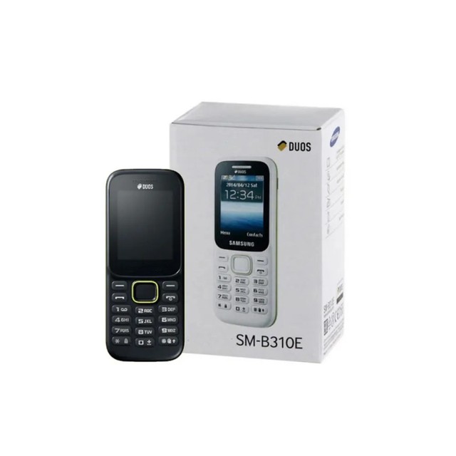 Hot Selling for B310 Straight Button GSM 2G Dual SIM Card Senior Feature Phone with 2.0 Inch TFT Display