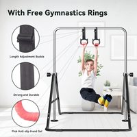 Barra de Gimnasia Segura para Interiores, Equipo de Gimnasia para Niños Pequeños, Antideslizante, Fácil de Montar, Entrenador de Gimnasia para Uso Doméstico