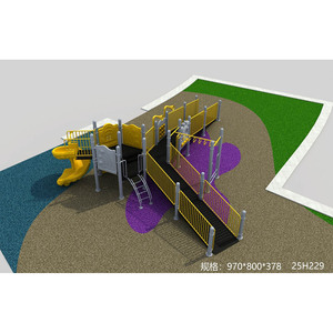 Bộ đồ chơi trượt & leo ngoài trời tùy chỉnh cho trẻ em | Dành cho mầm non & thương mại tại công viên, trường học, sân sau - Product Image 2