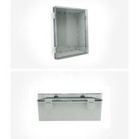 Couvercle Transparent boîte étanche en plastique Pc 400x300x170 boîte électrique de Distribution câblage boîte de commutation étanche