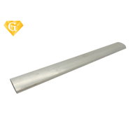 Tube rond en aluminium demi-arc de forme irrégulière profilés en aluminium de bande de LED Tube rond pour le soutien de pêche en plein air