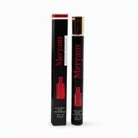 Pour Lui & Pour Elle Eau de Parfum en Spray Rouge Noir Flacon Haute et Fine Étui de Présentation Anniversaire Romantique Longue Durée