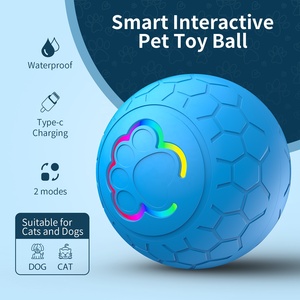 Electric Smart Dog Ball <strong>Toy</strong> Classic <strong>Vibration</strong> Jumping &amp; Rolling Bouncy Design Bite-Resistant Automatic Interactive Pet <strong>Toy</strong> - Product Image 4