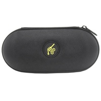 Petite mallette de transport pour pipe en verre antichoc personnalisée en quantité minimale de commande avec étui rigide en mousse d'œuf pour pipe en verre