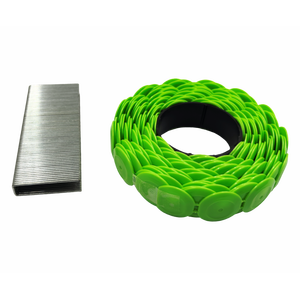 Agrafes de calibre 18, agrafes de 1 pouce avec capuchons en plastique pour agrafeuse pneumatique Staplepac CS150B CH38A CH38-2 CN100B - Product Image 4