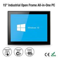 PC industriel à écran tactile large plage de température 10,4-15 pouces, RAM I5-8250U 8G 128GB, multi-touch capacitif