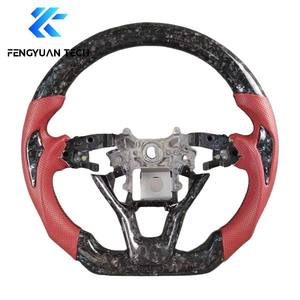 Volante de Fibra de Carbono Forjado Personalizado para <span class=keywords><strong>Honda</strong></span> CRV HR-V Civic 11th Type <span class=keywords><strong>R</strong></span> FL5 SI Acura Integra 2016 2017 <span class=keywords><strong>2022</strong></span> 2023 - Product Image 4