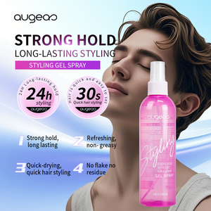 Augeas Strong Hold <b>Styling</b> Mousse <b>Spray</b> 236ml 24H Long-Lasting Hold 30s Quick Dry Hair <b>Styling</b> <b>Spray</b> for All Hair Types - Product Image 2