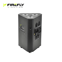 Projecteur LED sans fil DMX 3x18W RGBWA+UV 6-en-1 sur batterie, mini projecteur de scène, télécommande IR 2.4G pour DJ, bar, mariage, fête