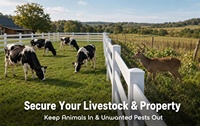 Clôture pour chevaux de ferme moderne pour usage extérieur en villa