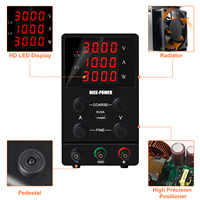 Alimentation électrique variable de laboratoire NICE-POWER 30V 10A 300W SPS3010, régulateur de tension, alimentation à découpage