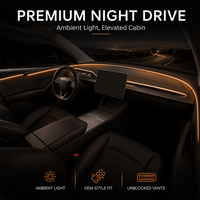 Layar Dasbor Pintar 8.9 Inci HD 1920x720 IPS, Terintegrasi Wireless CarPlay Android Auto, Panel Instrumen Digital
