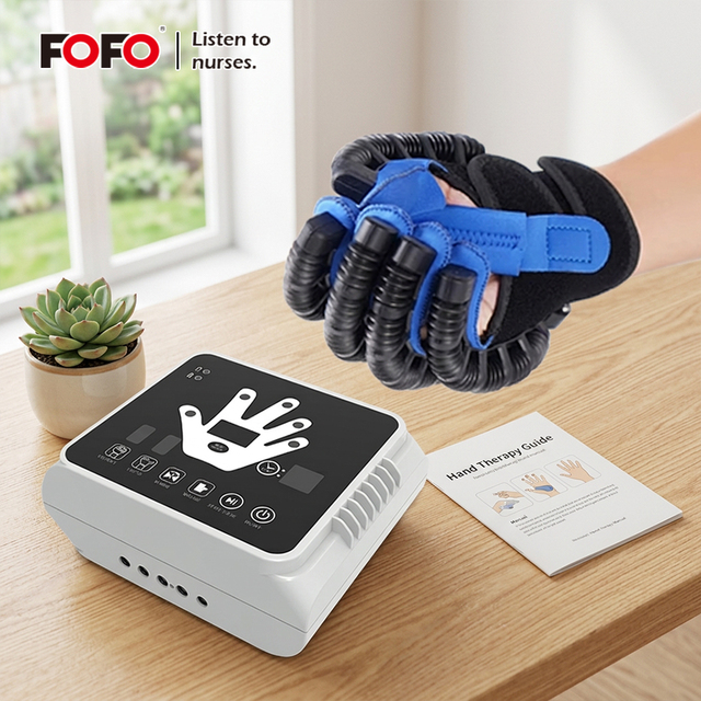 Hemiplegia Rehabilitation Robot Gloves: Stroke Patient Finger Exercise Trainer
