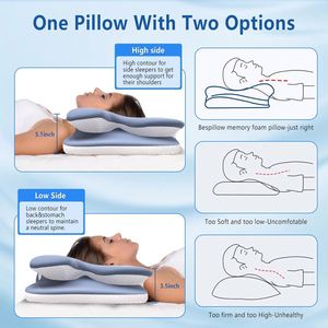 Custom Sleep Orthopedic <b>Pillow</b> <b>Memory</b> Foam Bed <b>Pillow</b> <b>Memory</b> Foam <b>Pillow</b> - Product Image 5