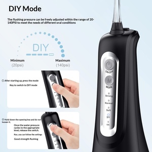Vente directe usine – Hydropulseur électrique portable étanche IPX7 avec batterie intégrée (1200-2000 mAh) pour soins dentaires - Product Image 4