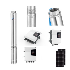 ALTA CALIDAD 3WSDS3.5-95-96-750D-A/DHY 750W AC/DC bomba de agua sumergible de pozo profundo solar de transferencia automática para riego - Product Image 3