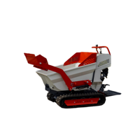 Hightop HT500 Mini-Raupenkipper Gummiketten-Raupentransporter Kipper EPA Kleiner Raupenlader