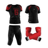 Sous-vêtements de compression pour le football américain, couche de base, évacuation de l'humidité et ventilation latérale, panneau en maille pour l'entraînement et la compétition