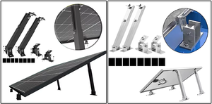 Supports de toit de jambe arrière et avant de montage de panneau solaire de montage d'inclinaison réglable de SOEASY - Product Image 5