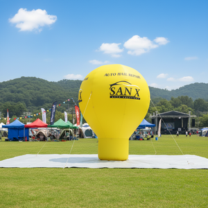 Ballon publicitaire gonflable personnalisé, ballon géant gonflable, enseigne gonflable extérieure, sphère de marquage pour événements sportifs, salons professionnels, expositions - Product Image 3
