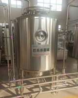 Pasteurisateur de lait de chameau Yaourtière Machine automatique de traitement du lait 300L 500L Machine de pasteurisation par lots
