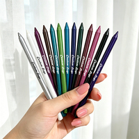 Crayon Eyeliner Imperméable 14 Couleurs, Longue Tenue, Anti-Bavure, Maquillage Cosmétique Liquide pour les Yeux, Stylo Coloré Sexy pour Femme