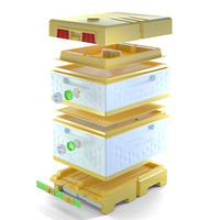 Neuer Langstroth Bienenstock EPS 10 Rahmen Imkerei-Ausrüstung für Bienenzuchtbetriebe