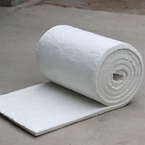 Couverture en fibre céramique de silicate d'aluminium 128 kg/m³, qualité HA, en rouleau, pour isolation de tuyaux et utilisation en four - Product Image 2