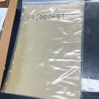 Láminas sin Cortar de Electrodos de PET con Pulverización de Oro de Alta Precisión para Tiras Reactivas de Glucosa en Sangre (Soluciones OEM/SKD)
