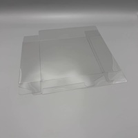 Boîte de présentation en PVC transparent anti-poussière pour cartes de jeu Pokémon
