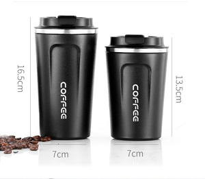 Custom 380ml/510ml Double Wall Stainless Steel Insulated Travel Coffee <strong>Mug</strong>/Cup Leakproof Vacuum <strong>Warmer</strong> Lid Cold Thermal - Product Image 1