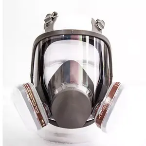 respiratory protection full mask 6800 gas mask respirator facepiece respirador de mascara completa careta