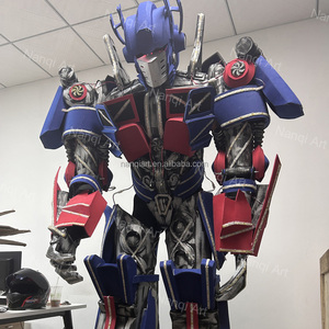 Disfraz <span class=keywords><strong>de</strong></span> Robot Azul para Adultos <span class=keywords><strong>de</strong></span> Alta Calidad, Material EVA, para Publicidad, Agencias, Cosplay <span class=keywords><strong>de</strong></span> Películas y Programas <span class=keywords><strong>de</strong></span> Televisión <span class=keywords><strong>Famosos</strong></span>, con Luces LED - Product Image 4