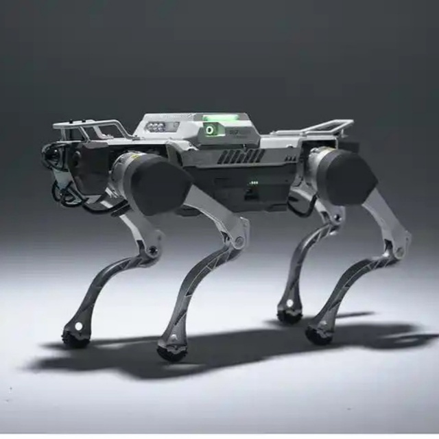 Uwant Technology Intelligence Bionic Accompanying Intelligent1 Industrial Quadruped Robot Dog Ai Metal Rubber Programmable OLED