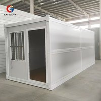 Maison préfabriquée pliable de type X, maison modulaire portable pour chantier de construction, bureau, logement pour travailleurs, chambre d'hôtes, hébergement temporaire