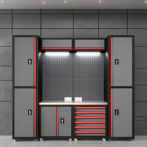 Alat bengkel baja tugas berat kabinet mewah baja gulung dingin beban berat 1 Set bengkel perbaikan mobil 3 tahun dapat diterima - Product Image 3