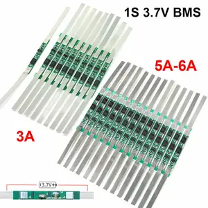 1S 3A/5-6A BMS PCB Protection Board For 3.7V 18650 Li-Ion Lithium Battery