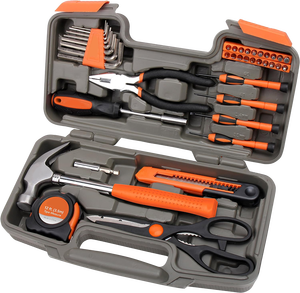 Juego <span class=keywords><strong>de</strong></span> <span class=keywords><strong>Herramientas</strong></span> Portátil <span class=keywords><strong>de</strong></span> 39 Piezas para el Hogar, <span class=keywords><strong>Herramientas</strong></span> <span class=keywords><strong>de</strong></span> Acero al Carbono para Reparaciones, Kit <span class=keywords><strong>de</strong></span> <span class=keywords><strong>Herramientas</strong></span> para Venta en Línea, OEM, ODM - Product Image 2