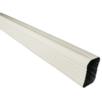 Système de drainage de toit Feuille d'eau de pluie Gouttière en aluminium Tuyau de descente
