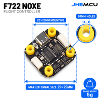 Contrôleur de vol JHEMCU F722 NOXE F722 pour drone FPV, boussole GPS, vidéo numérique HD OSD, 3S 6S Type C 6 UART Betaflight