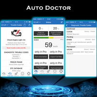 Mini Viecar-escáner OBD2, lector de código compatible con sistemas Windows Android iOS