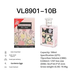 Voor Hot-Selling Cross-Border Trade Parfum 100Ml Alternatieve Dames Fruitige Geur Eau De Toilette Spray - Product Image 5