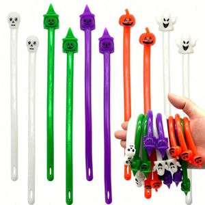 Novedad Popular de Halloween 2025: Pulsera de Descompresión con Diseño de Bruja, Calabaza y Murciélago, Juguetes de Cuerda para Apretar para Niños - Product Image 1