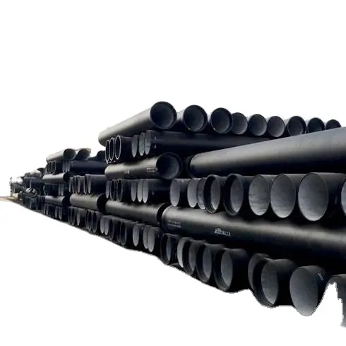 Nero ghisa tubo di ferro/duttile tubo di ferro classe 9