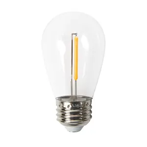 مصباح كهربائي قابل للتعتيم 2 وات 4 وات 6 وات لمبة زجاجية معتمدة بمعايير CE مصباح كهربائي مناسب معتمد بشعيرة