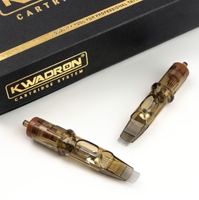 Aiguilles de tatouage originales Kwadron vente en gros 20 pièces/boîte aiguilles de tatouage à cartouche de haute qualité jetables 0.35mm bord souple Magnum